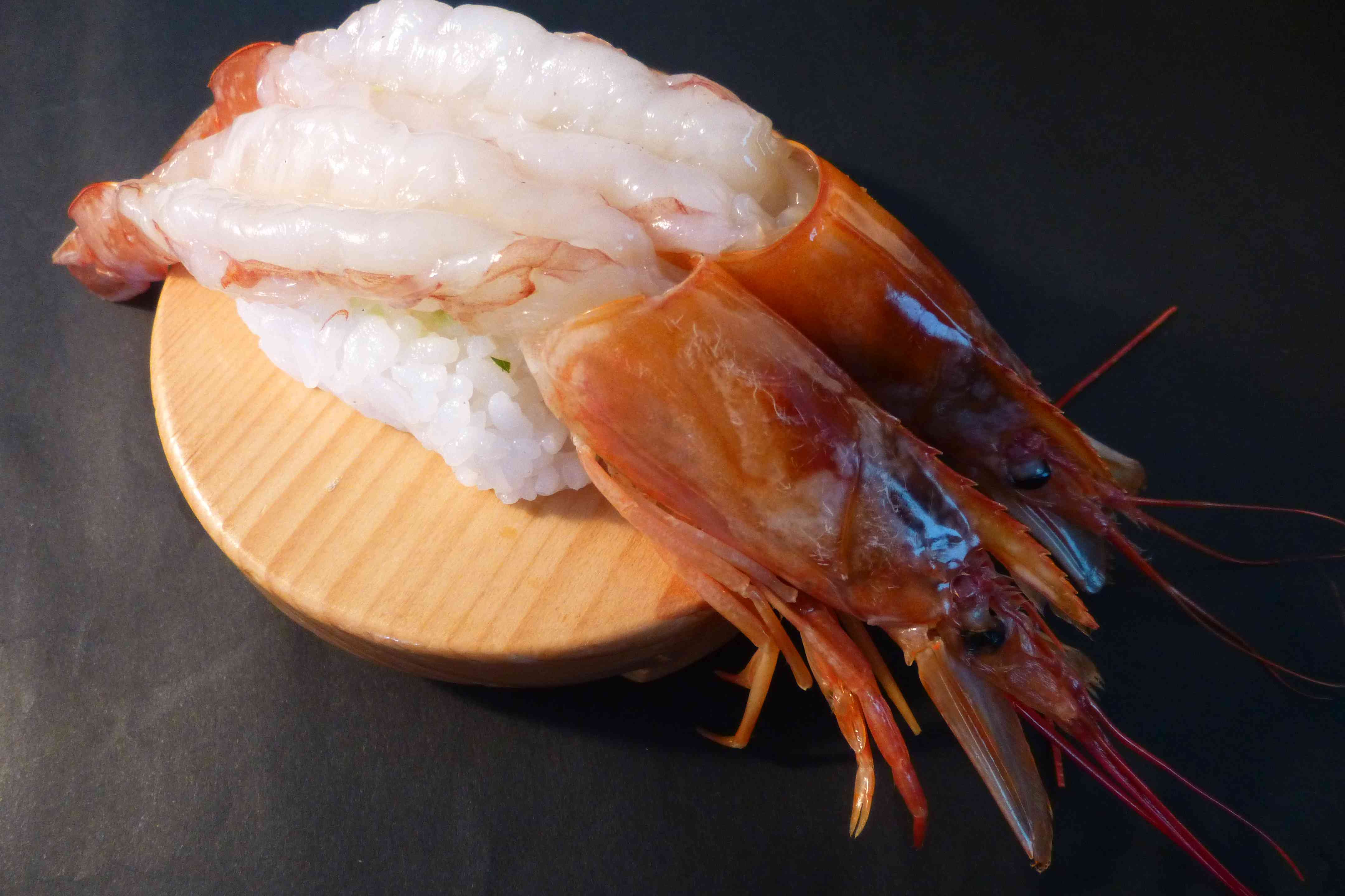 数量限定 美味しい商品のお知らせ 有頭大エビ みかん鯛 超グルメ回転寿司 鮨処なごやか亭関西